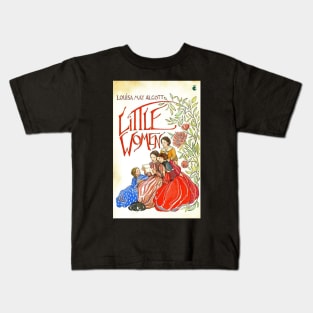 Louisa May Alcott Little Woman Kids T-Shirt